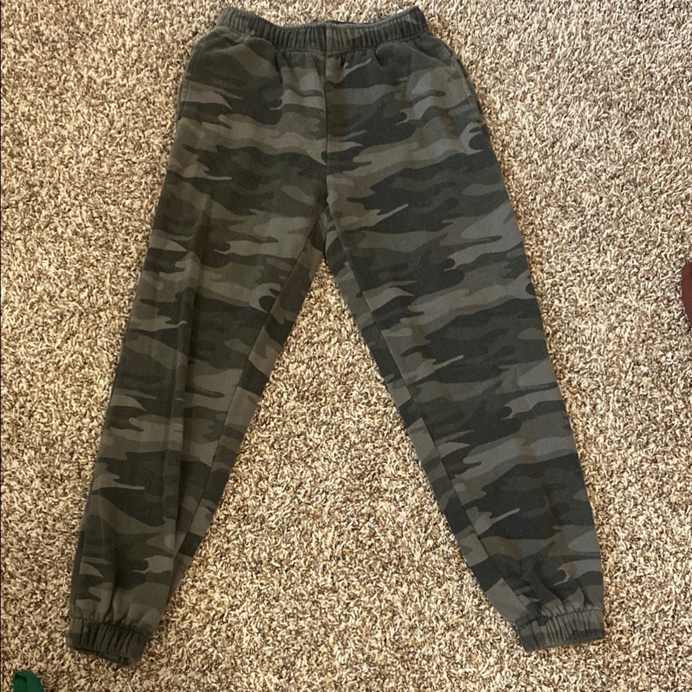 Wild Fable Camouflage Joggers - Green and Black